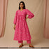 Printed Cotton Slub Fabric- F4727